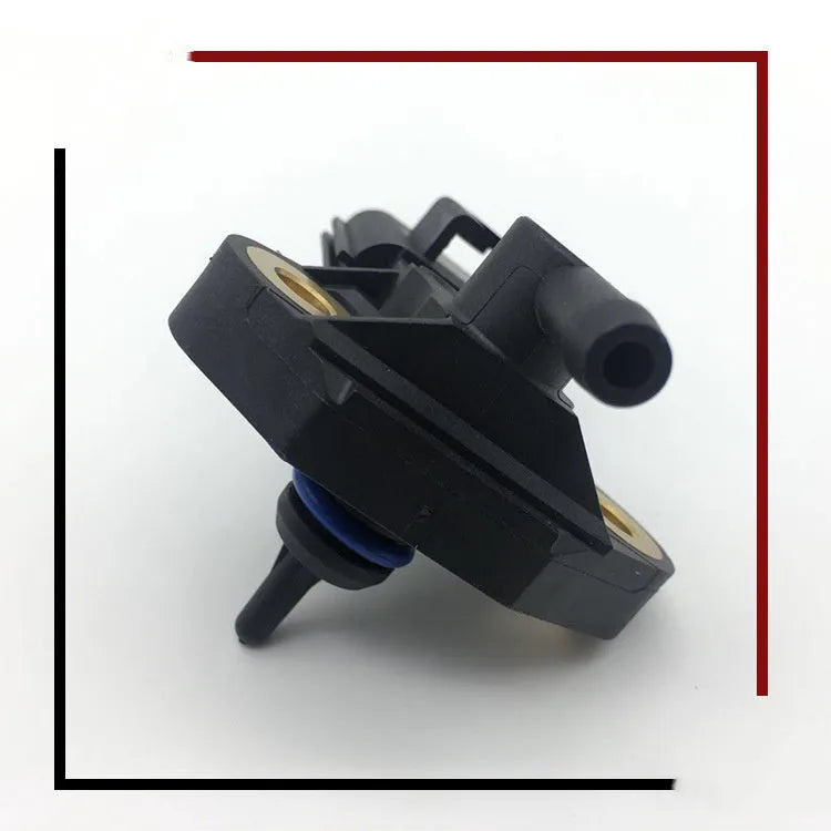 Black Ford Lincoln compatible intake manifold pressure sensor for engine management.