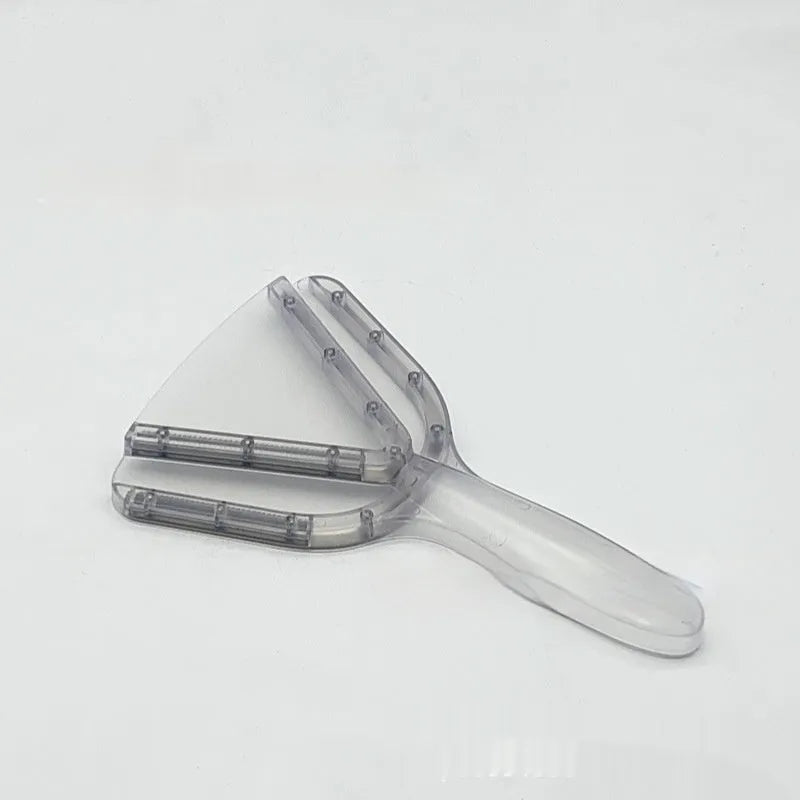 Adjustable telescopic bottle opener with non-slip grip in red ABS plastic