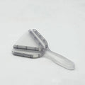 Adjustable telescopic bottle opener with non-slip grip in red ABS plastic