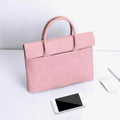 PU leather tablet and laptop inner case in light grey, dark grey, beige, pink or silver grey, sizes 12 to 16 inch
