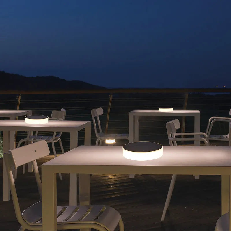 Solar underground light, IP44 outdoor household ground lamp, round or square decorative style, 5W rated power.
