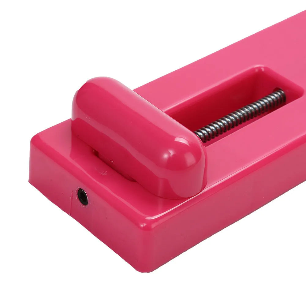 Pink and white ballet foot rotation trainer for instep and toe strengthening