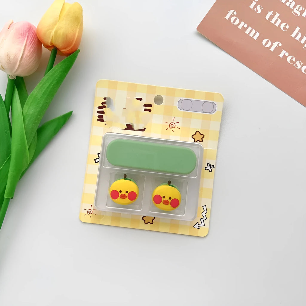 Cartoon magnetic plastic cable fixer holder for desktop USB cables in multiple colour styles
