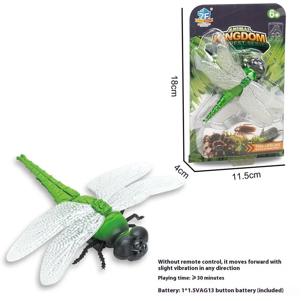 Electric vibration brush walking toy for pets in insect simulation designs