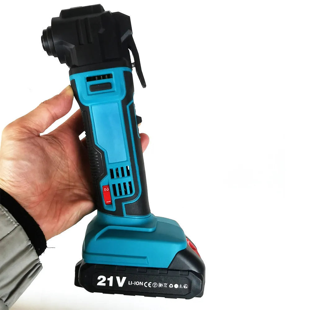 Lithium battery garden trimming machine with metal construction and dual charging system