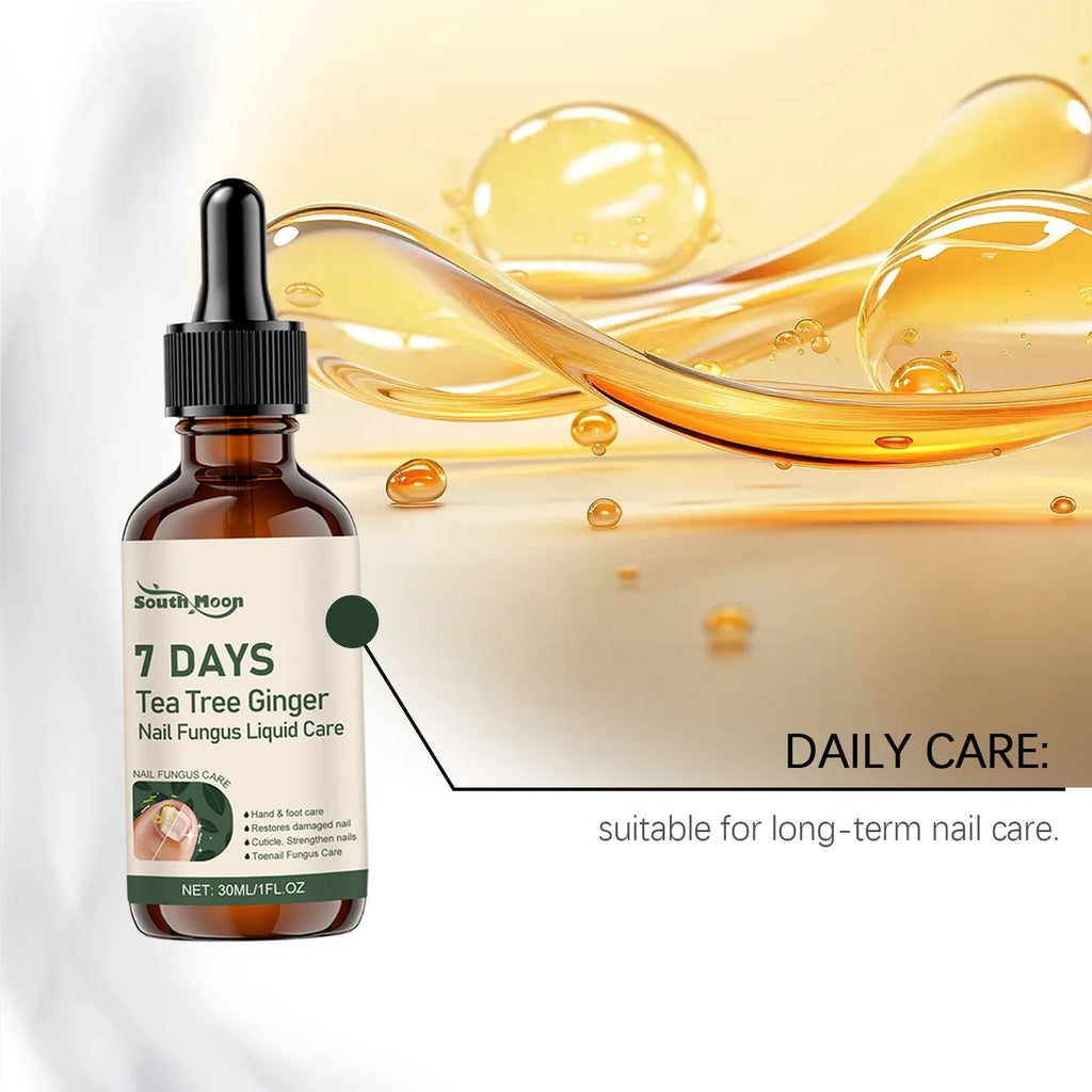 30ml nail care solution bottle for daily brightening and nourishing application