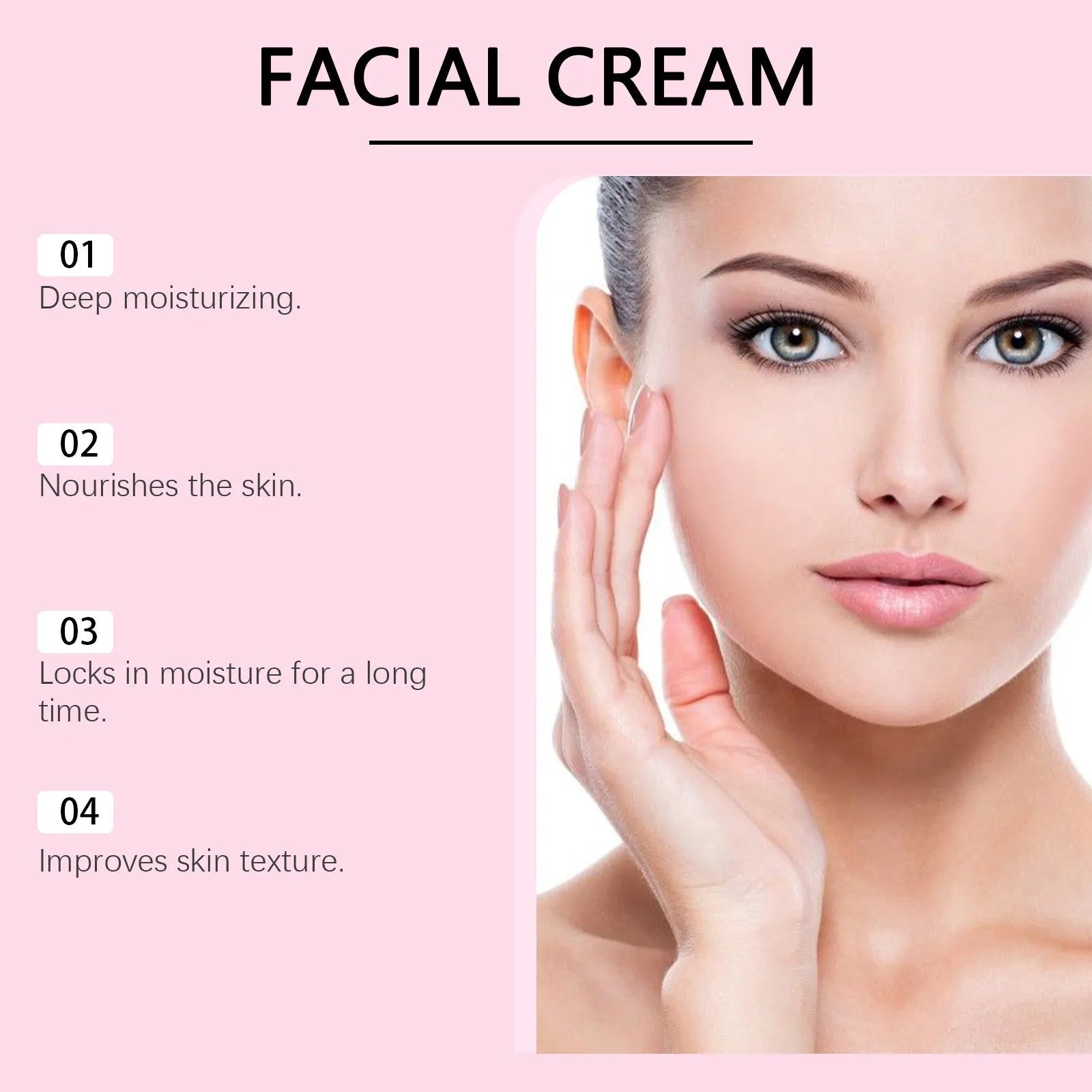 Square jar of Sakura Butter Cream Nourishing Moisturiser, 100g net content.