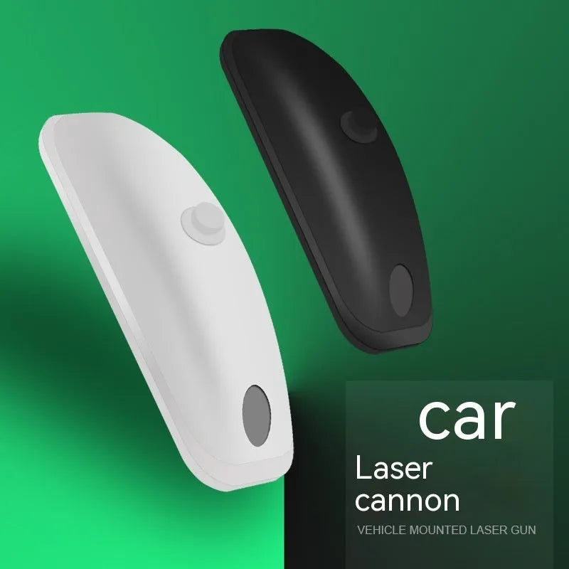 Universal car remote pilot strobe light in black or white ABS casing for rain and fog safety