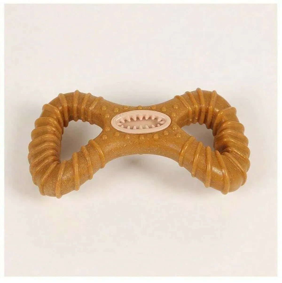 Dog chew bone toy in 8 shape and Y shape designs for teeth cleaning and play