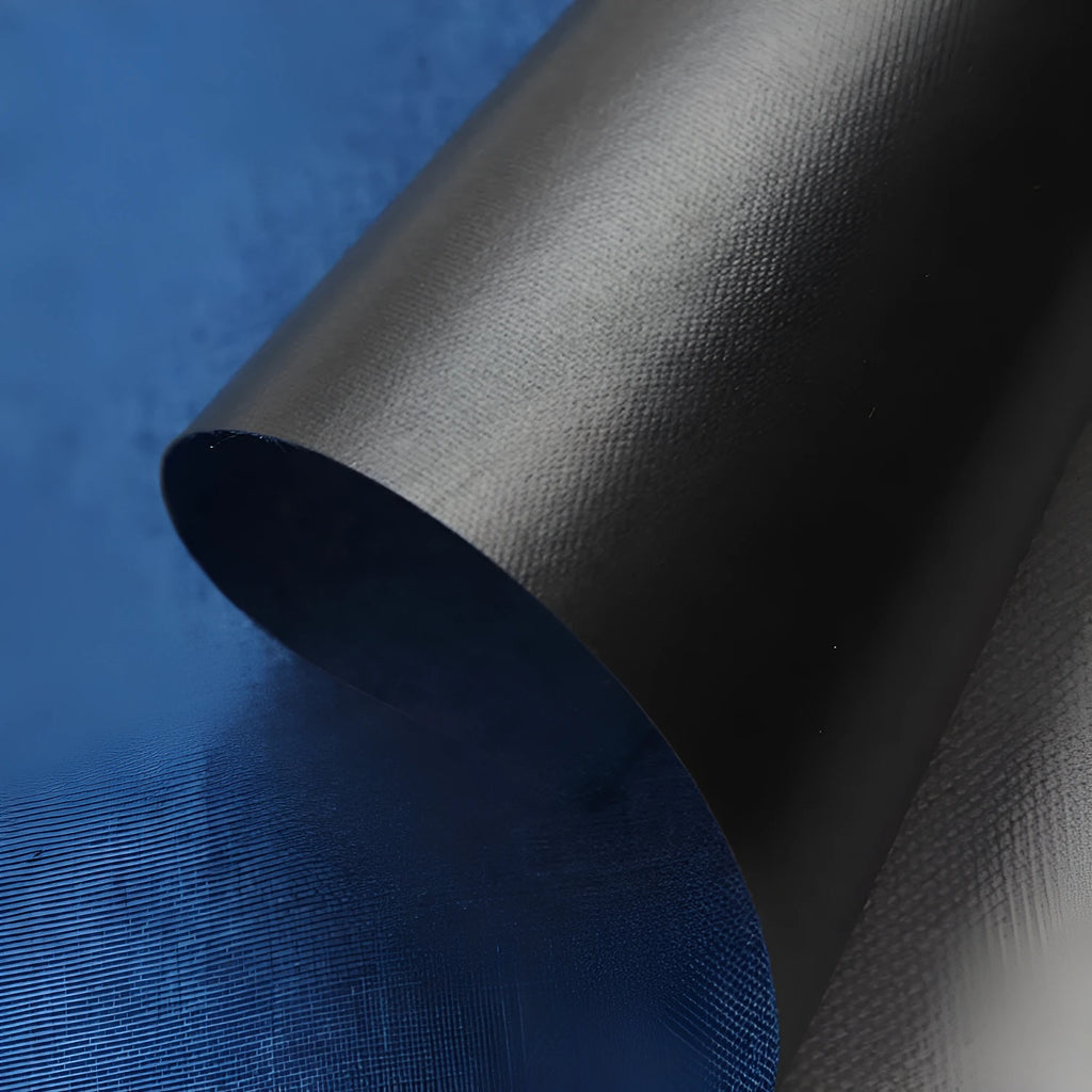 Polyester ant cloth in a choice of black, blue, or green colours, showing its dragon cloth weave texture.
