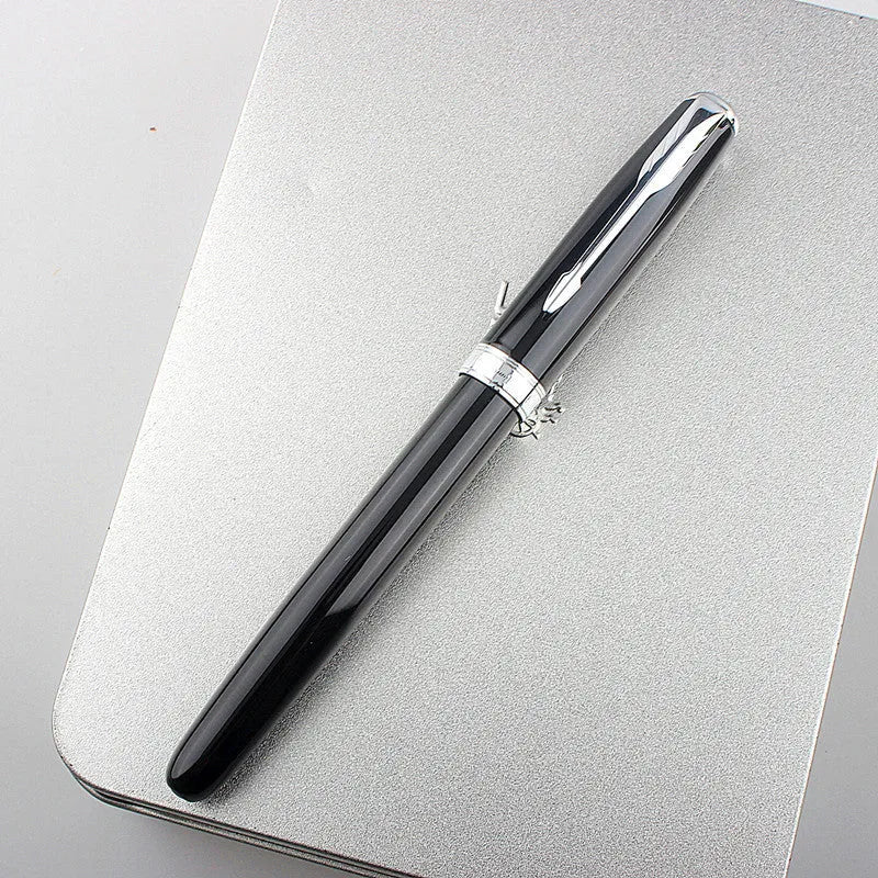Stainless steel ball pen with 0.5mm tip in multiple colour options