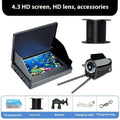 Fish finder underwater camera with 4.3-inch screen and temperature sensor