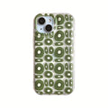 Transparent TPU phone case with realistic sliced kiwi fruit pattern for iPhone