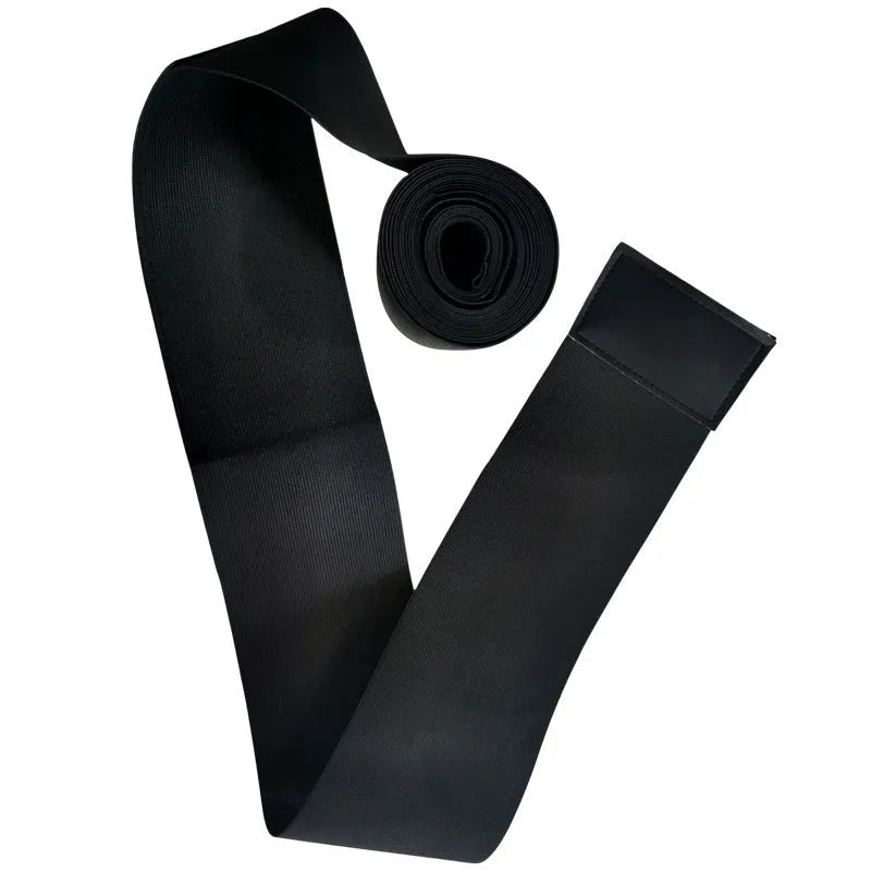 Women's waist trainer exercise belt with latex silk fabric in multiple length options