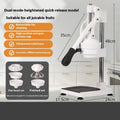 Manual orange juice juicer 480cm tall with stainless steel construction and citrus fruit