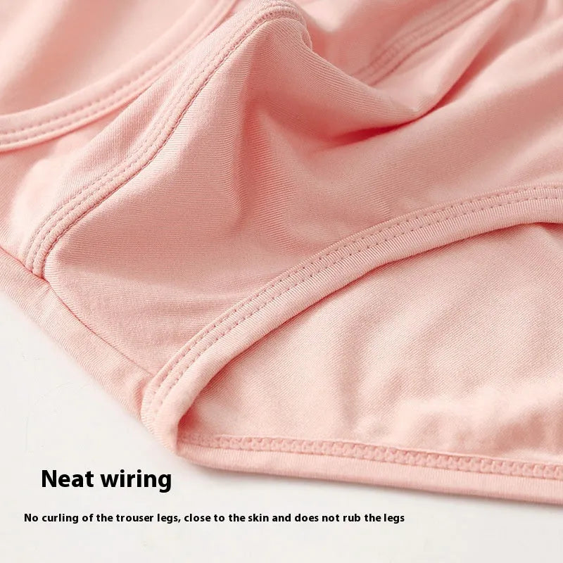 Men's modal briefs in black, white, and pink colours with low waist design