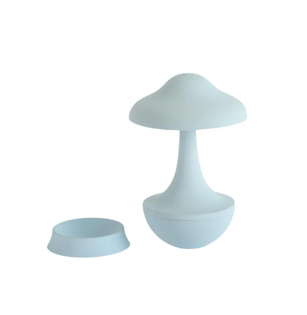Tumbler mushroom lamp in ABS, 90 x H160mm, RGB16 rechargeable bedside night light