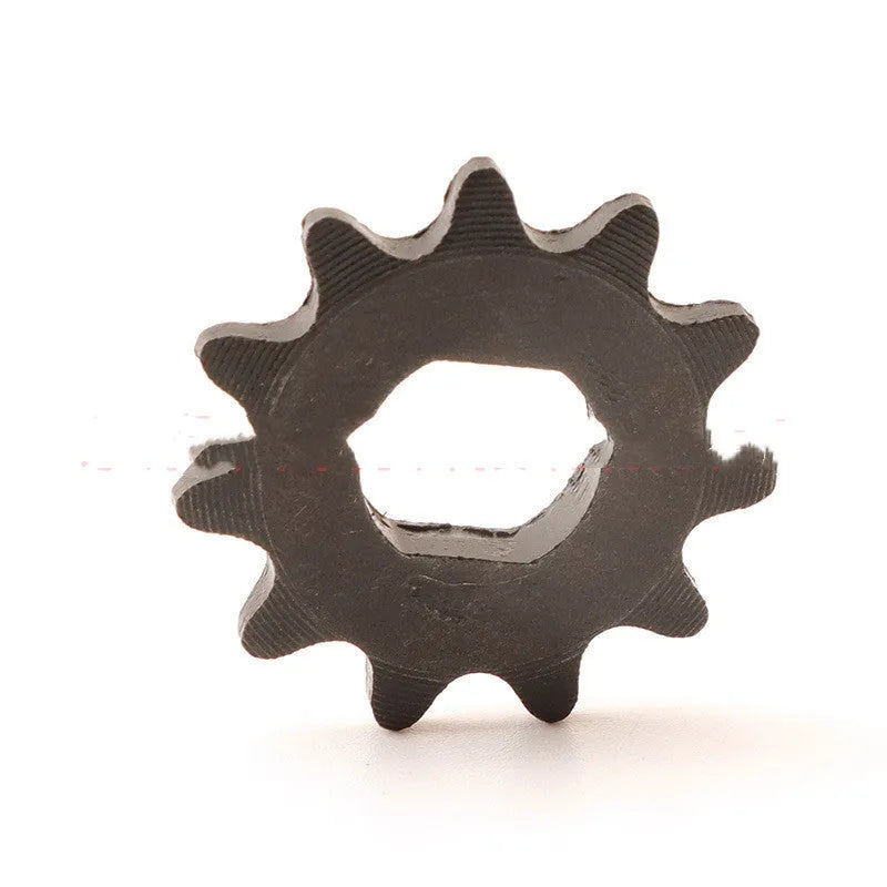 Cast iron 11-tooth non-circular motorcycle gear for 25hT8F chain reduction systems