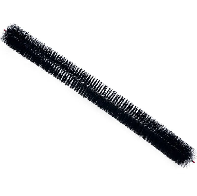 Black roof sink filter brush with PP or nylon bristles, 92cm, 100cm, or 120cm long and 10cm wide