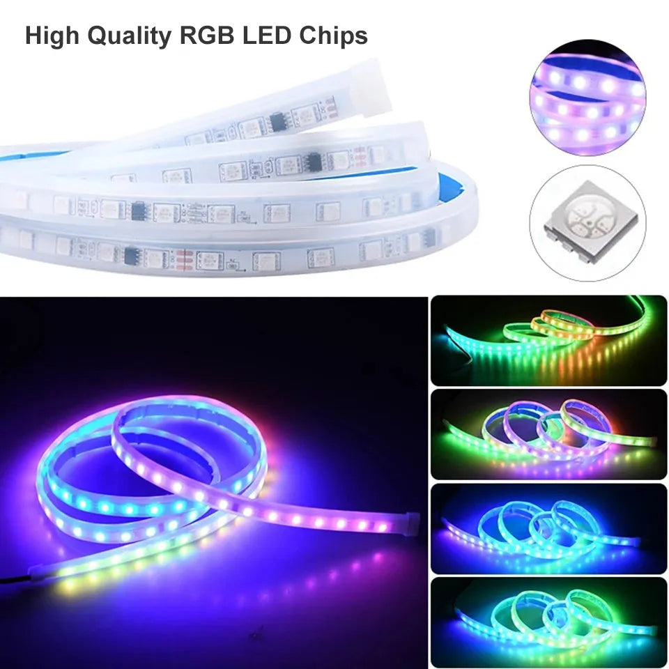 Automotive engine cover LED light strip for General Motors vehicles in multiple colour options