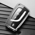 Transparent black silicone car key cover for Camry Asia Rongrong Hanlanda key fob protector