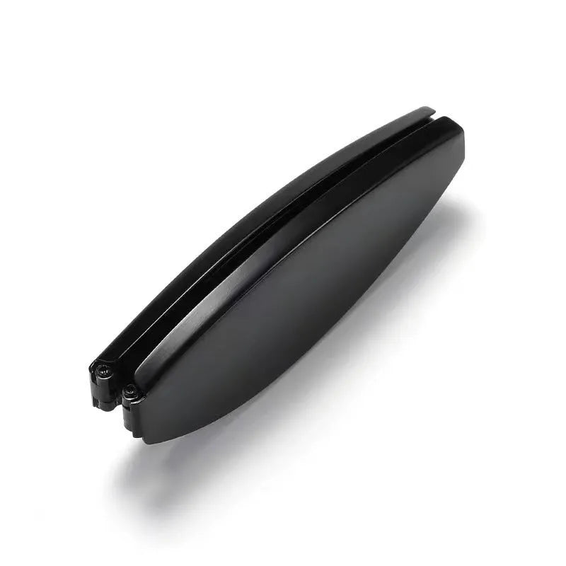 Men's folding presbyopic glasses with anti-fall frame in black retro design