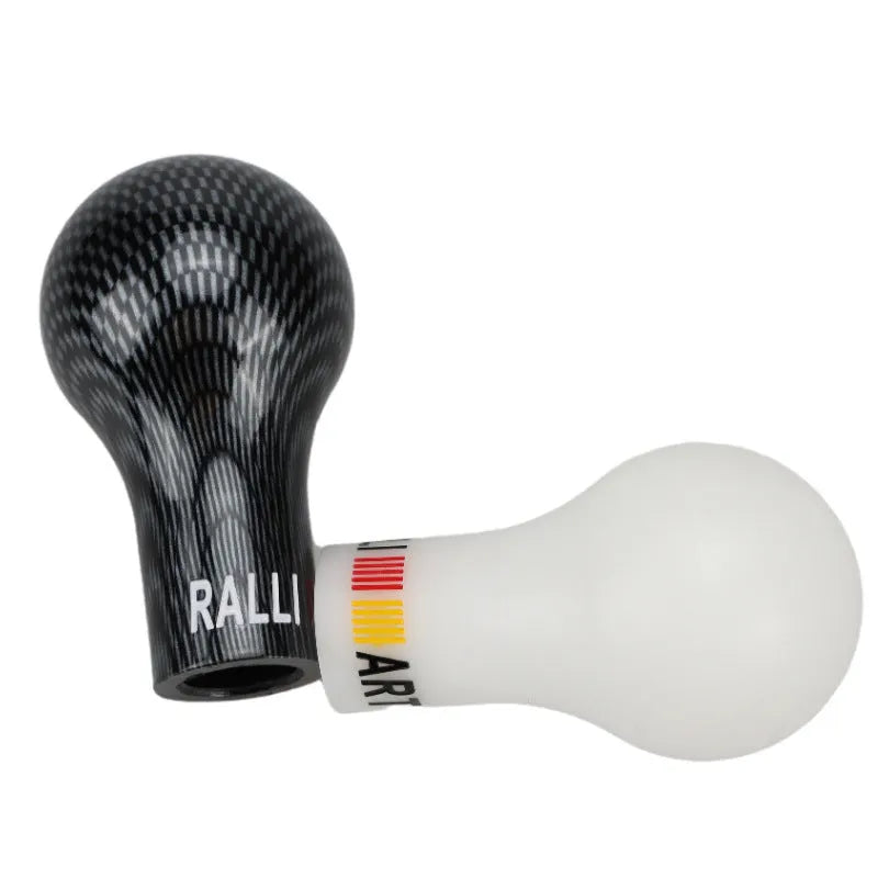 Five-gear manual shift knob for Mitsubishi cars in multiple colours including carbon fibre black