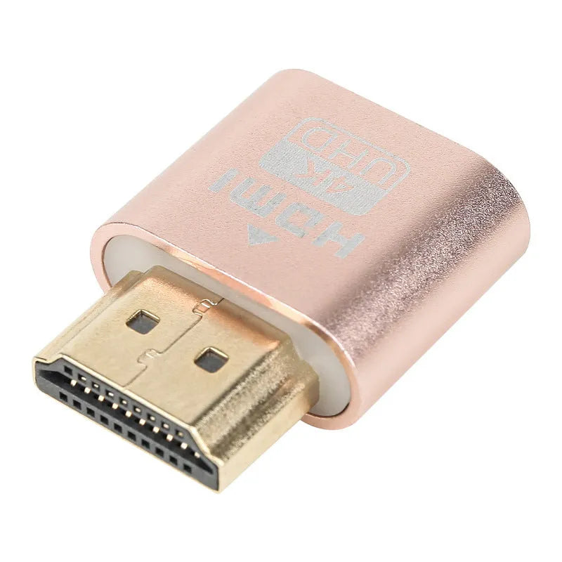 HDMI graphics card dummy plug virtual display adapter with wireless 26.5mm design