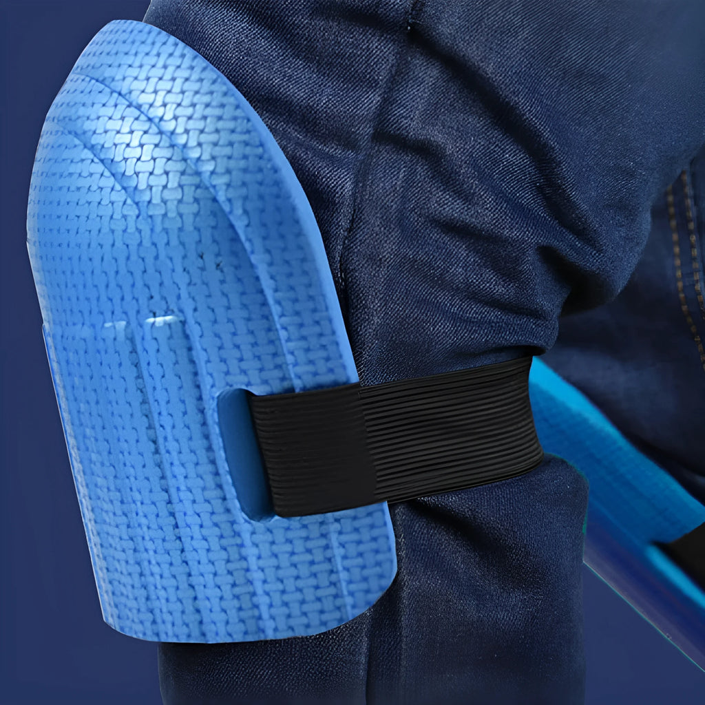 Pair of EVA foam kneepads with 11mm thickness for auto repair and construction work