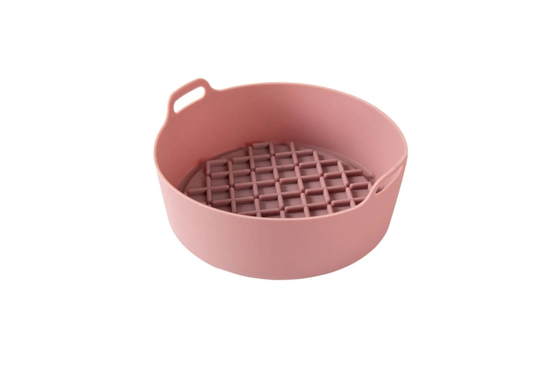 Reusable round silicone liner for air fryer 19cm nonstick BPA free dishwasher safe grey