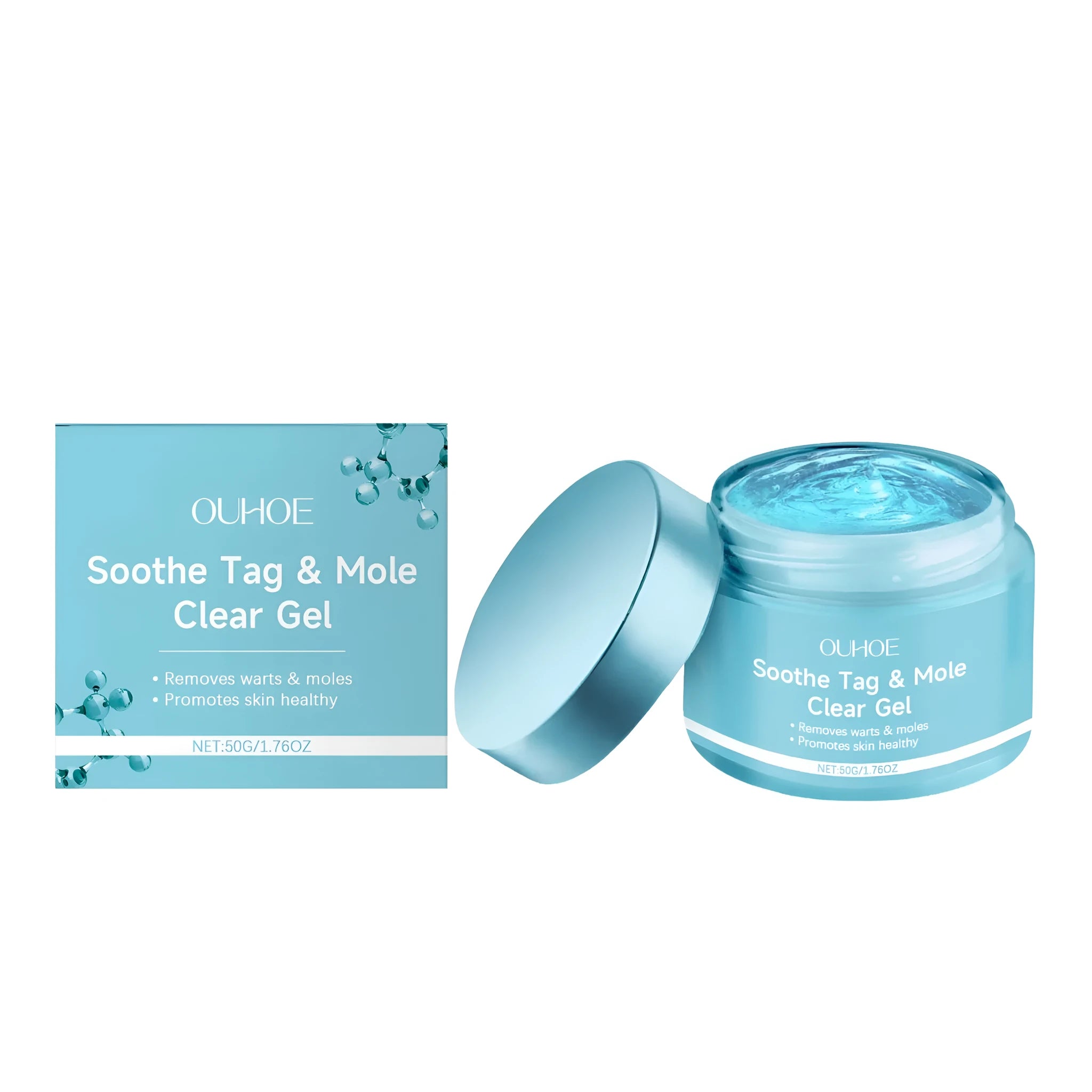 50g tube of wart and nevus removal gel with Centella asiatica extract