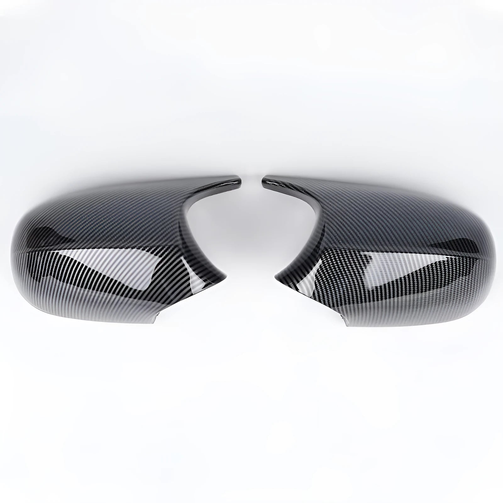 Pair of BMW 3 Series E90 rearview mirror shells in ABS plastic for 2006-2012 models