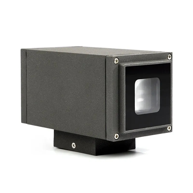 Outdoor wall lamp double head aluminium alloy IP65 waterproof facade lighting 192x96x122mm 3000K
