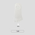 Men's five-finger invisible socks in modal and cotton fabric, shown in khaki colour.