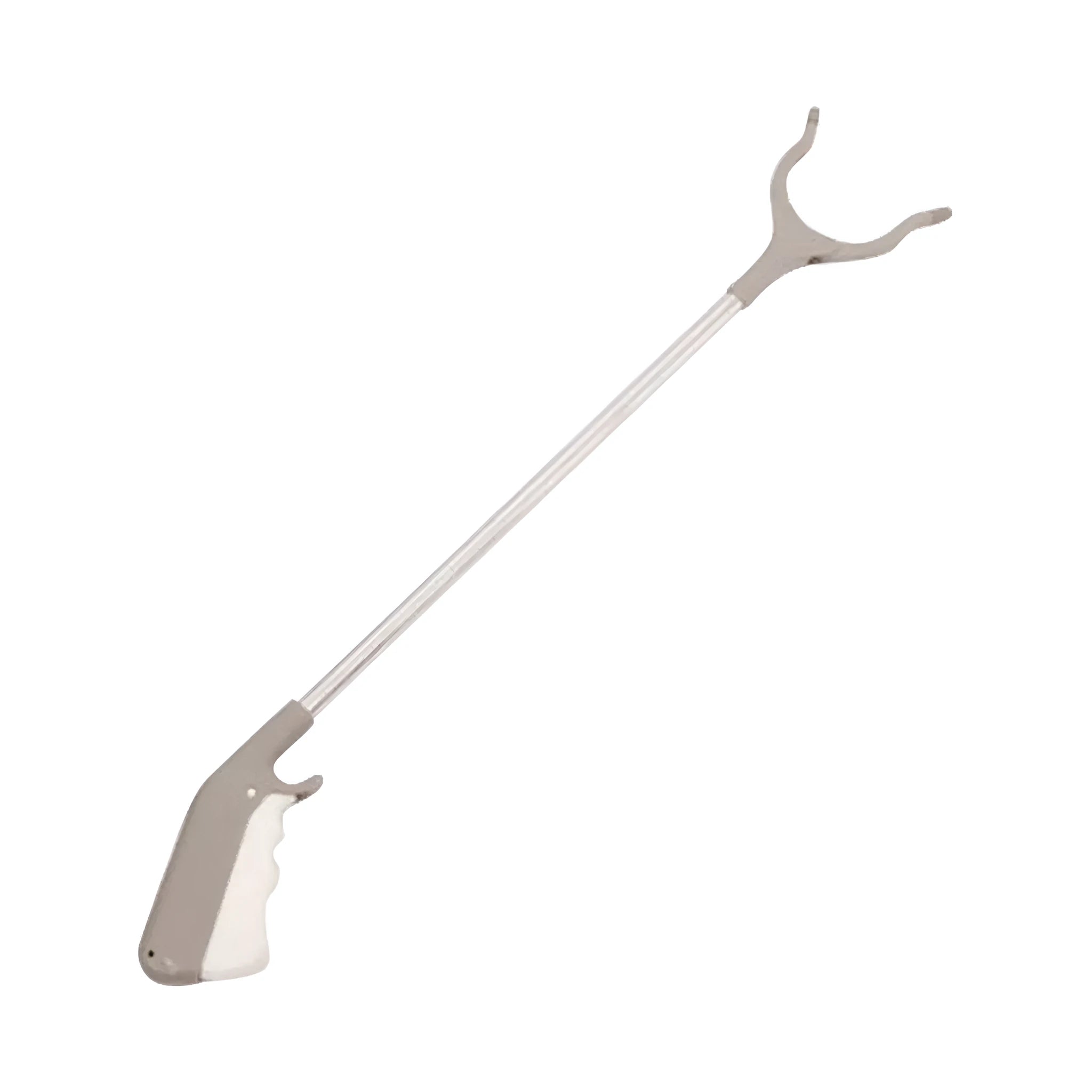 40cm stainless steel garbage picker pliers with plastic handle for outdoor litter collection