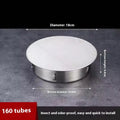 Stainless steel deodorant floor drain seal cover with inlay design