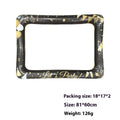 Christmas inflatable photo frame PVC interactive toy for youth photography and parent-child activities