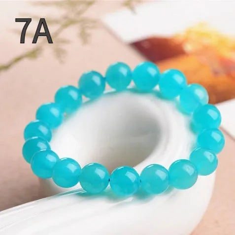 Amazonite natural stone scattered beads showing ice colour variations with polished surfaces for jewellery making