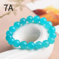 Amazonite natural stone scattered beads showing ice colour variations with polished surfaces for jewellery making