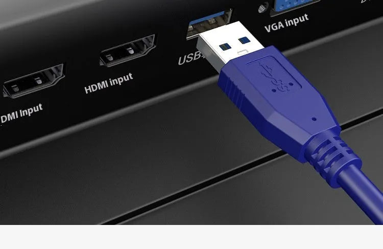 USB 3.0 public-to-public data cable with nickel-plated connectors for mobile hard disk boxes
