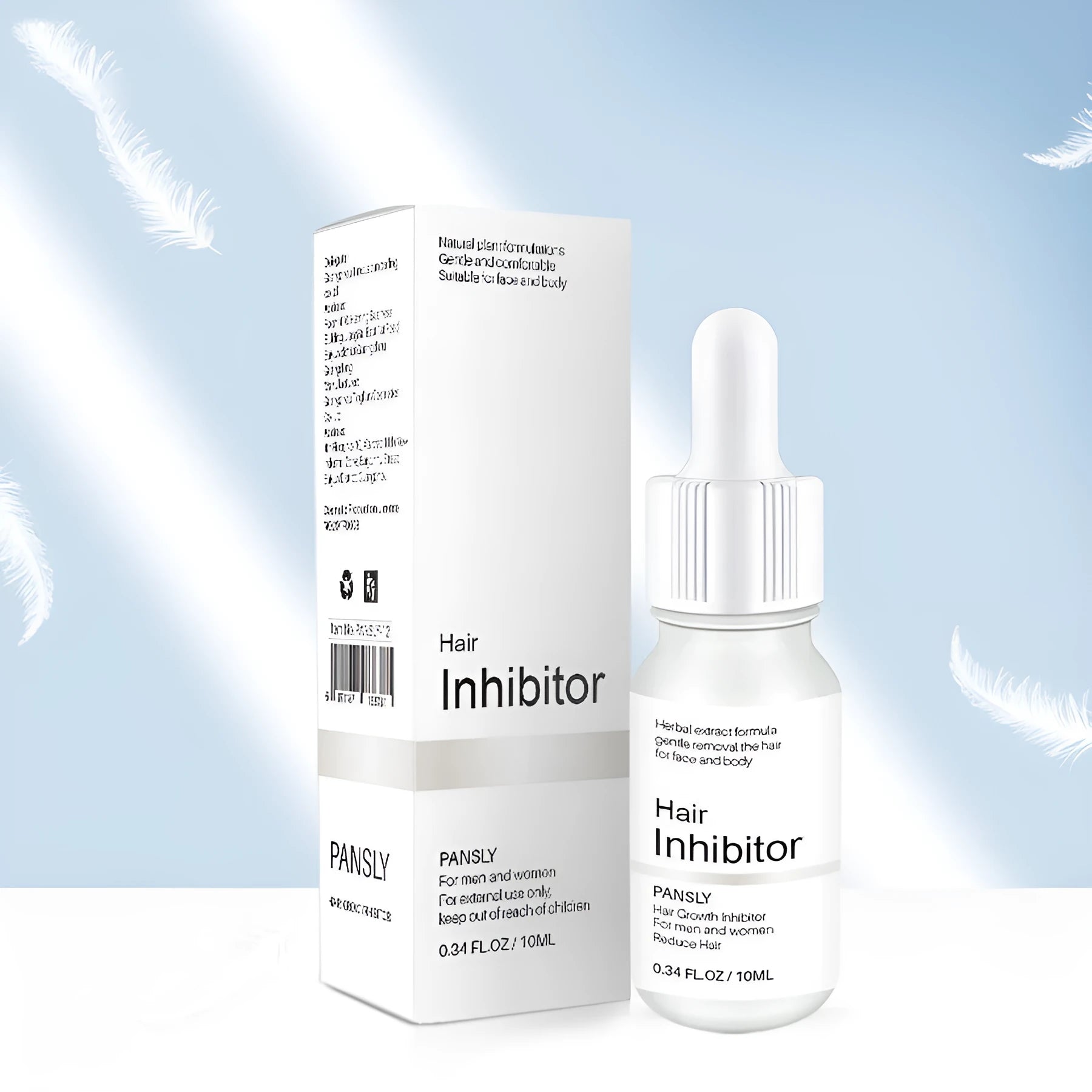Hair Inhibition Liquid Repairing Nourishing 10ml body cream bottle for adults