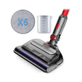 Electric mop head floor brush accessory for vacuum cleaner with 50W power and three-in-one function
