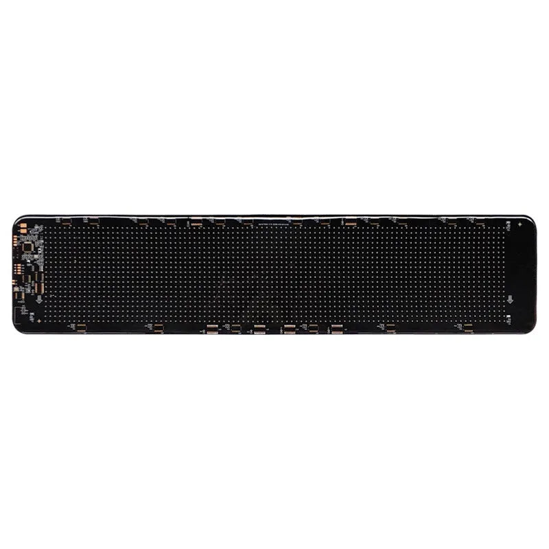 LED smart bumper sticker expression screen for mobile phones showing 110mm by 492mm dimensions