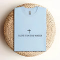 Light blue fleece-lined hoodie pullover for teenagers, loose fit, long sleeves, cotton blend