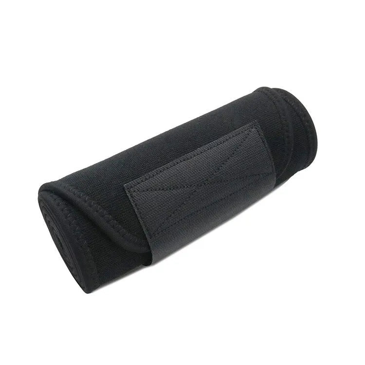 Neoprene lumbar support belt for fitness and running in black, blue or pink colours