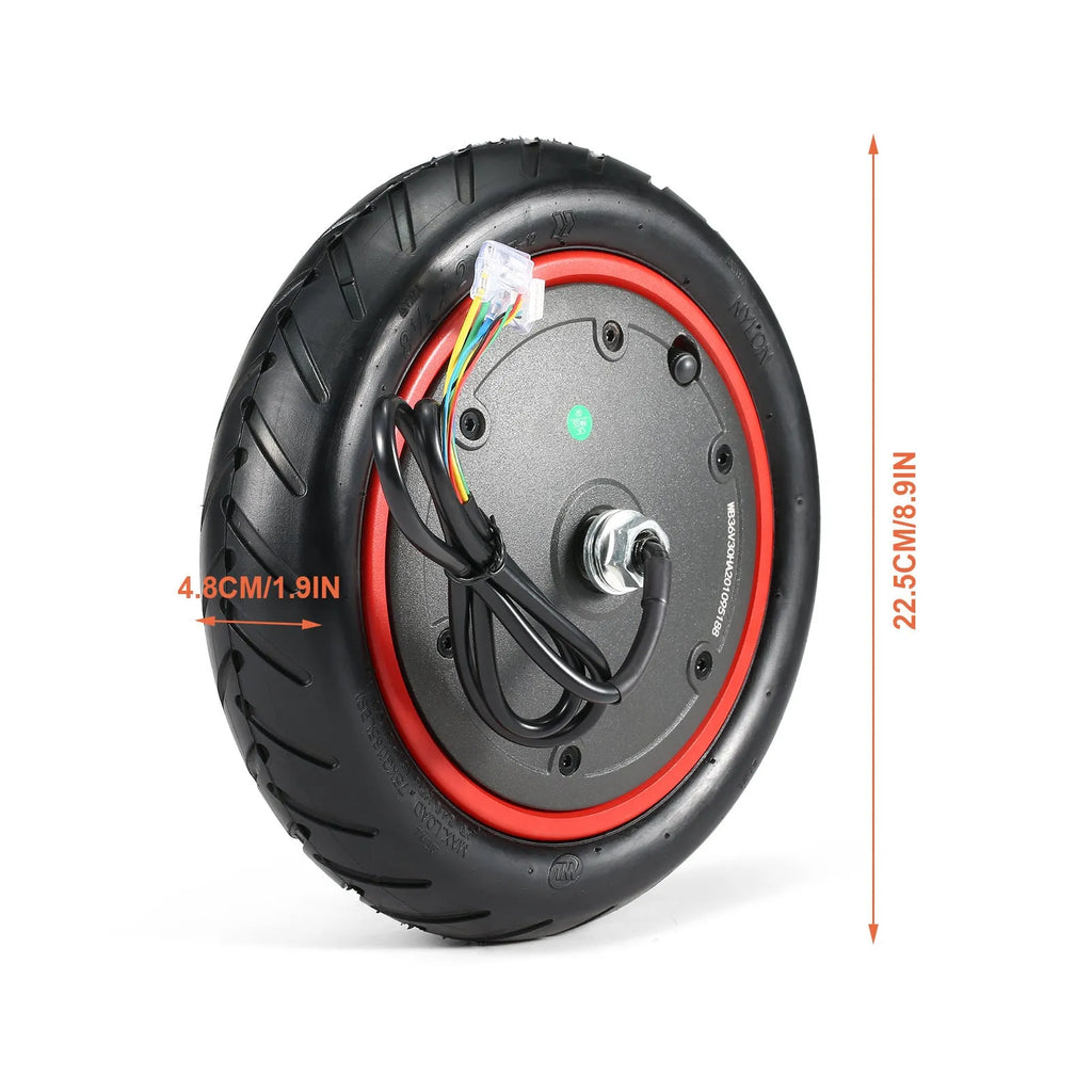 8.5-inch electric scooter inner tube with extended valve for 350W motor models