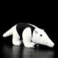 Simulation Tamandua tetradactyla anteater plush doll 50cm long brown and cream soft toy