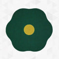 Medium wall-mounted cat scratching board with corrugated surface in one of four colours