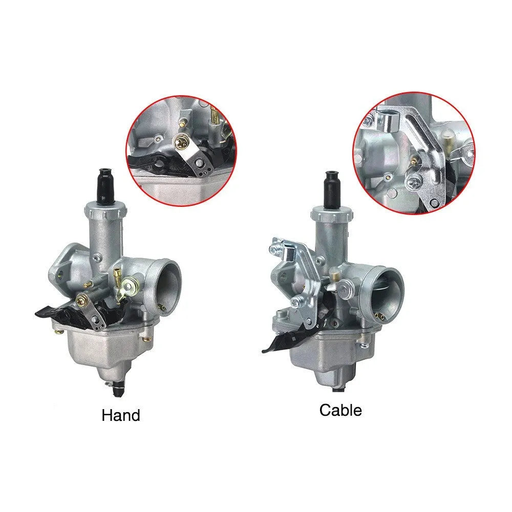 PZ27 motorcycle carburetor with automatic damper, made of zinc alloy, 10x12x5cm size