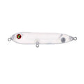 Transparent 9.5cm blank fishing lure body with 7mm eye opening for DIY customisation